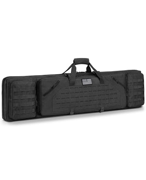 EZshoot 36" 42" 46" Soft Rifle Backpack Tactical Double Long Gun Bag