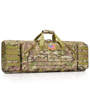 EZshoot 36" 42" 46" Soft Rifle Backpack Tactical Double Long Gun Bag