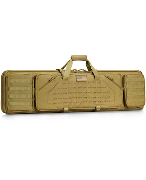 EZshoot 36" 42" 46" Soft Rifle Backpack Tactical Double Long Gun Bag