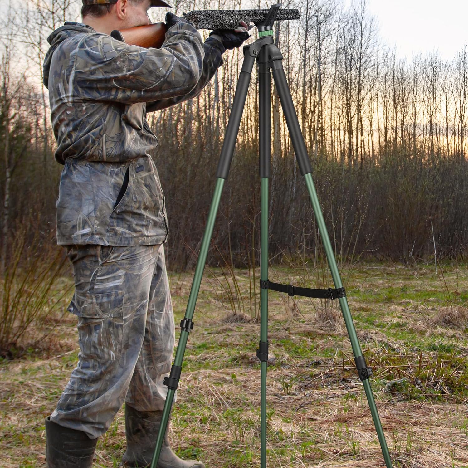 EZshoot Best Tripod for Stable Shooting - Rifle Tripod for AR-15