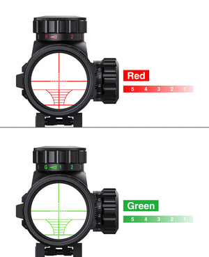 EZshoot Best AO Scope with Dual Illumination Reticle - Red and Green Dot