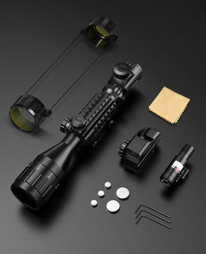 EZshoot 4-16x50AO Tactical Rifle Scope Combo Package List