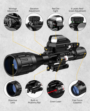 Tactical Rifle Scope Structure