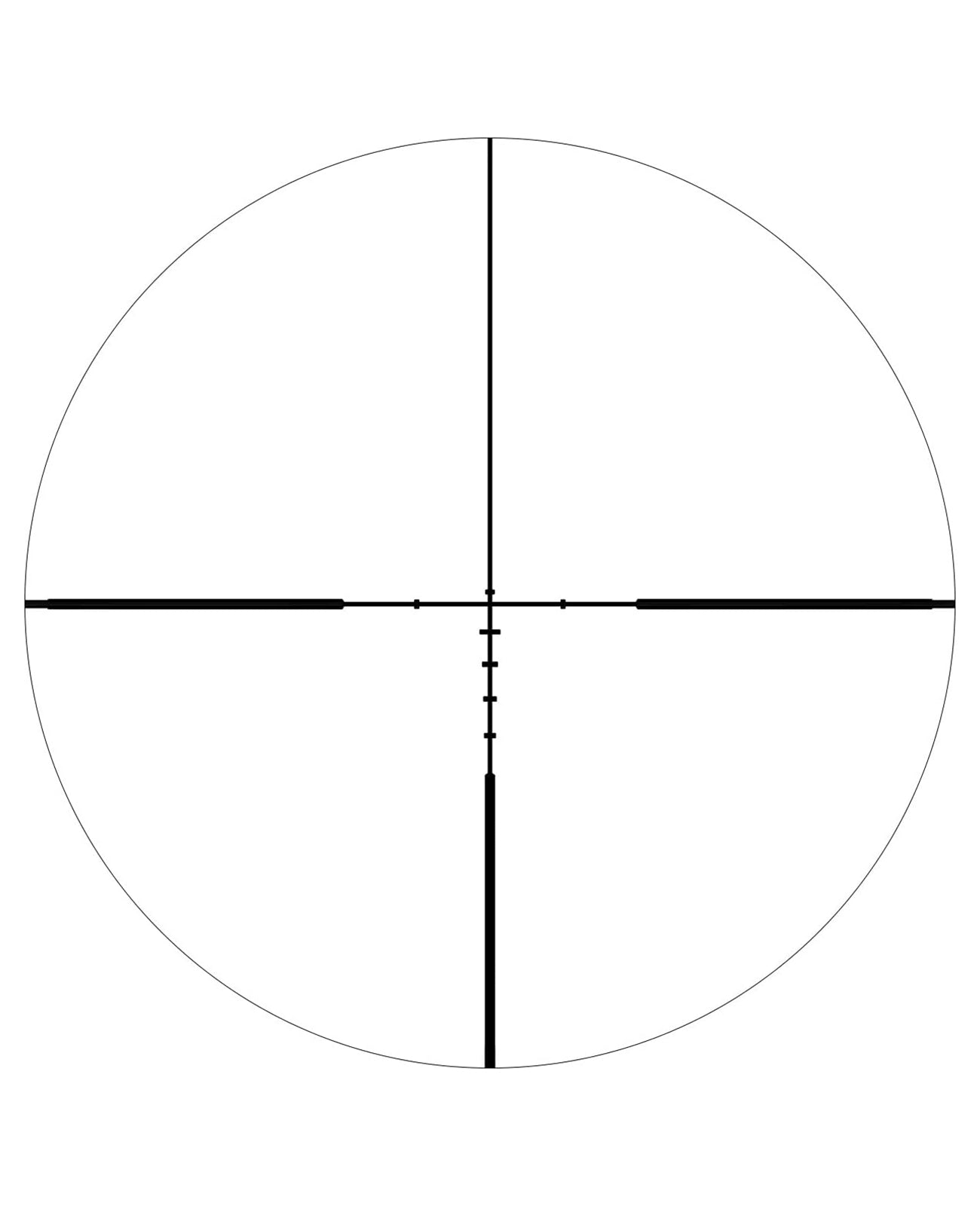 BDC Reticle of EZshoot Best Rifle Scope for AR-15 Hunting and Shooting