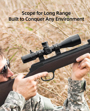EZshoot Best Rifle Scope for Long Range - FFP Rifle Scope is Built to Conquer Any Environment