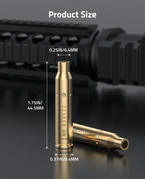 Product Size of EZshoot Best Bore Sighter for 223REM Chamber