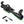 EZshoot 6-24x50 AO Rifle Scope Combo with Red Dot Sight, Green Laser Sight and Flahlight
