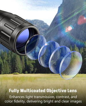 EZshoot 6-24X50 AO Rifle Scope with Fully Multicoated Objective Lens - Best Scope for Hunting