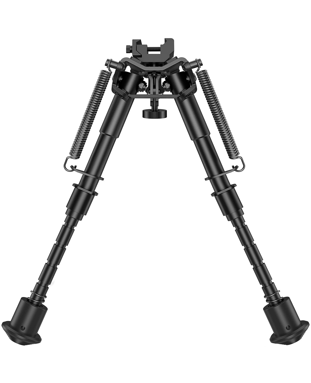 EZshoot 6-9 Inches Picatinny Bipod Adjustable Spring Return with Picatinny Adapter