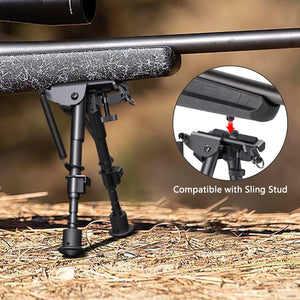 EZshoot Best Bipod for Shooting and Hunting - Compatible with Sling Stud