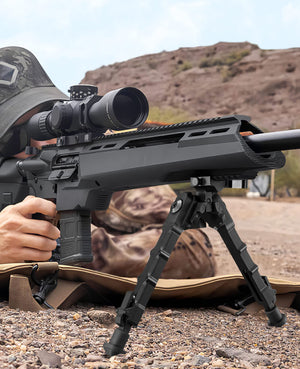 EZshoot 7.5-9 Inch Bipod Picatinny shoulder-mount Bipod with Quick Release