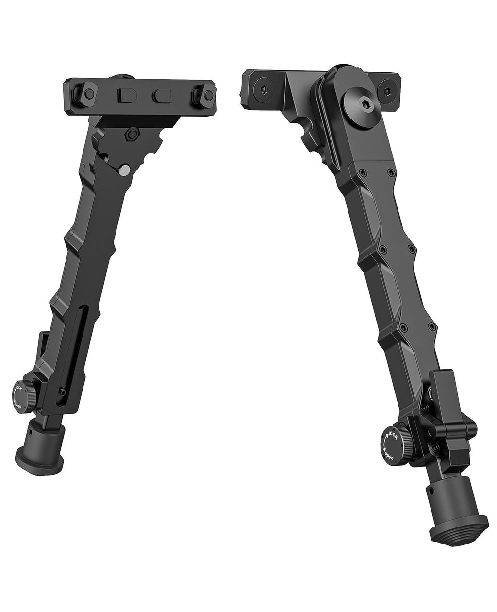 EZshoot 7.9-9 Inches Adjustable Rifle Bipod - Stable Bipod for Shooting