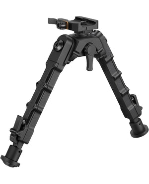 EZshoot 7.5-9 Inches Rifle Bipod with 360 Degree Rotation and Tilt Foldable