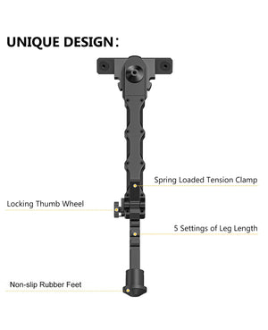 Unique Design of EZshoot Rifle Bipod for Shooting and Hunting