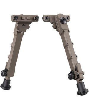 EZshoot Adjustable Rifle Bipod - Lightweight Bipods Compatible with M-rail