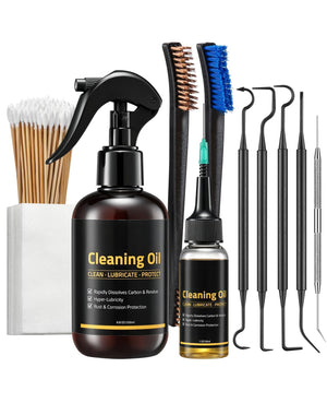 EZshoot Cleaner 1 Oz Gun Lube, rapidly dissolves carbon & residue cleaning oil