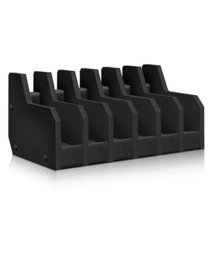 EZshoot Foam Pistol Rack Handgun Rack 6 Slots