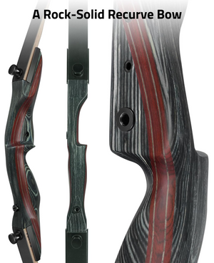 EZshoot takedown hunting bow, a rock-solid recurve bow 50 Pounds