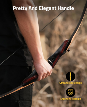 EZshoot takedown hunting bow, streamlined design ergonomic design 50 Pounds