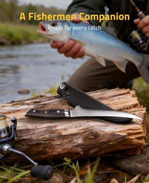 EZshoot knife, ready for every catch