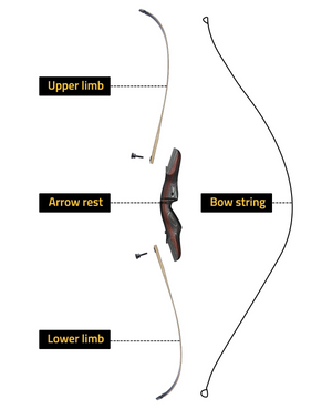 EZshoot Arrow Set, arrow rest bow string 50 Pounds