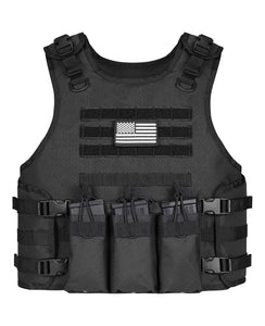 EZshoot Adjustable Tactical Vest for Men with Quick Release System