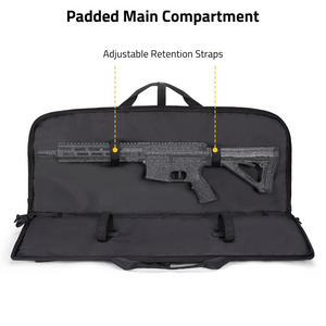 EZshoot Lightweight Short, padded main compartment adjustable retention straps
