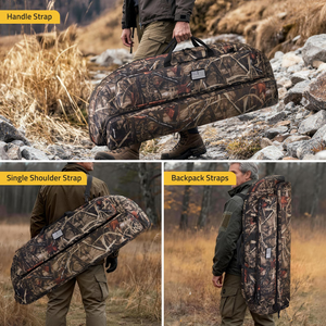 EZshoot Bow Case, handle strap single shoulder strap in camo