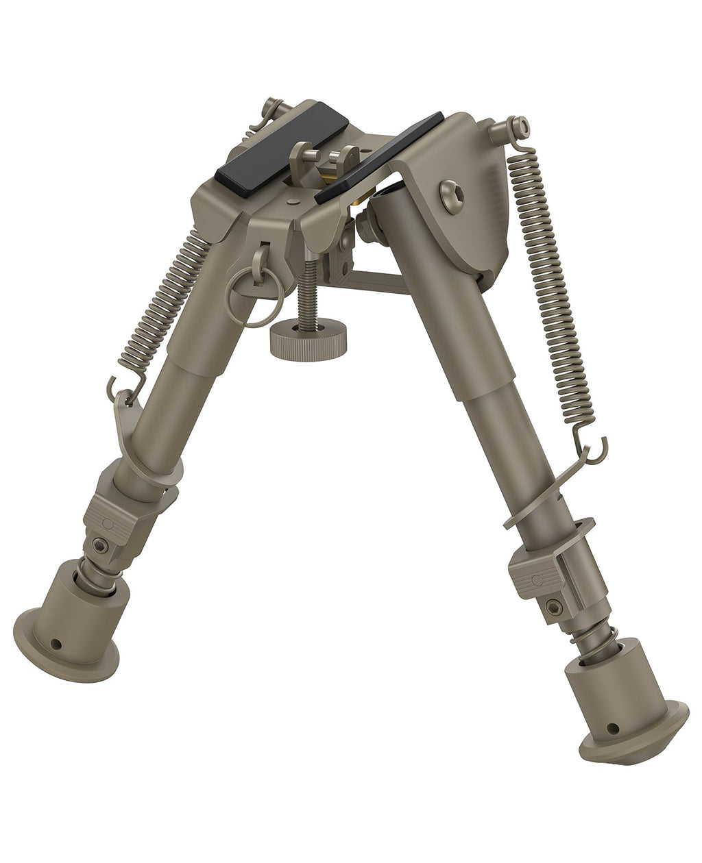 EZshoot Bipod, 6-9 Inch Adjustable Super Duty Tactical Bipod, Flat Dark Earth