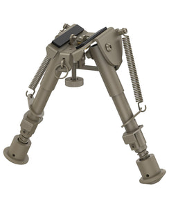 EZshoot Bipod, 6-9 Inch Adjustable Super Duty Tactical Bipod, Flat Dark Earth