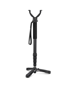 EZshoot Tripod Gun Rifle Crossbow Rest in black
