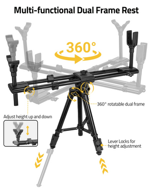 EZshoot Crossbow Tripod Stick, adjust height up and down