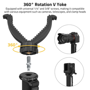 EZshoot shooting rest, rotationvyoke in green