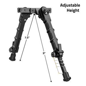 EZshoot Directly M-Rail Bipod, adjustable height