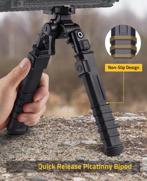 EZshoot Quick Release, quick release picatinny bipod
