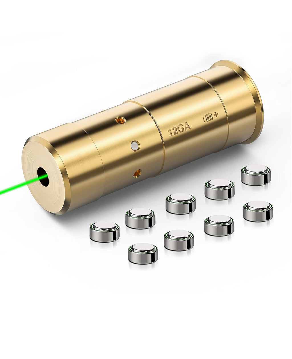 EZshoot Green Laser Bore Sight for 12GA with Batteries