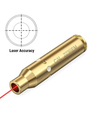 High Accuracy Red Laser Bore Sighter for 223REM Caliber
