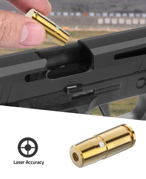 Laser Accuracy 9mm Bore Sight for Pistols