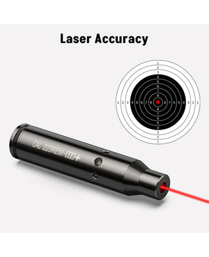 EZshoot Red Laser Bore Sight for 223 with High Laser Accuracy for Zeroing