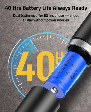 EZshoot Bore Sight Laser, all day without power worries Red Laser & 34mm Scope Leveling Kit