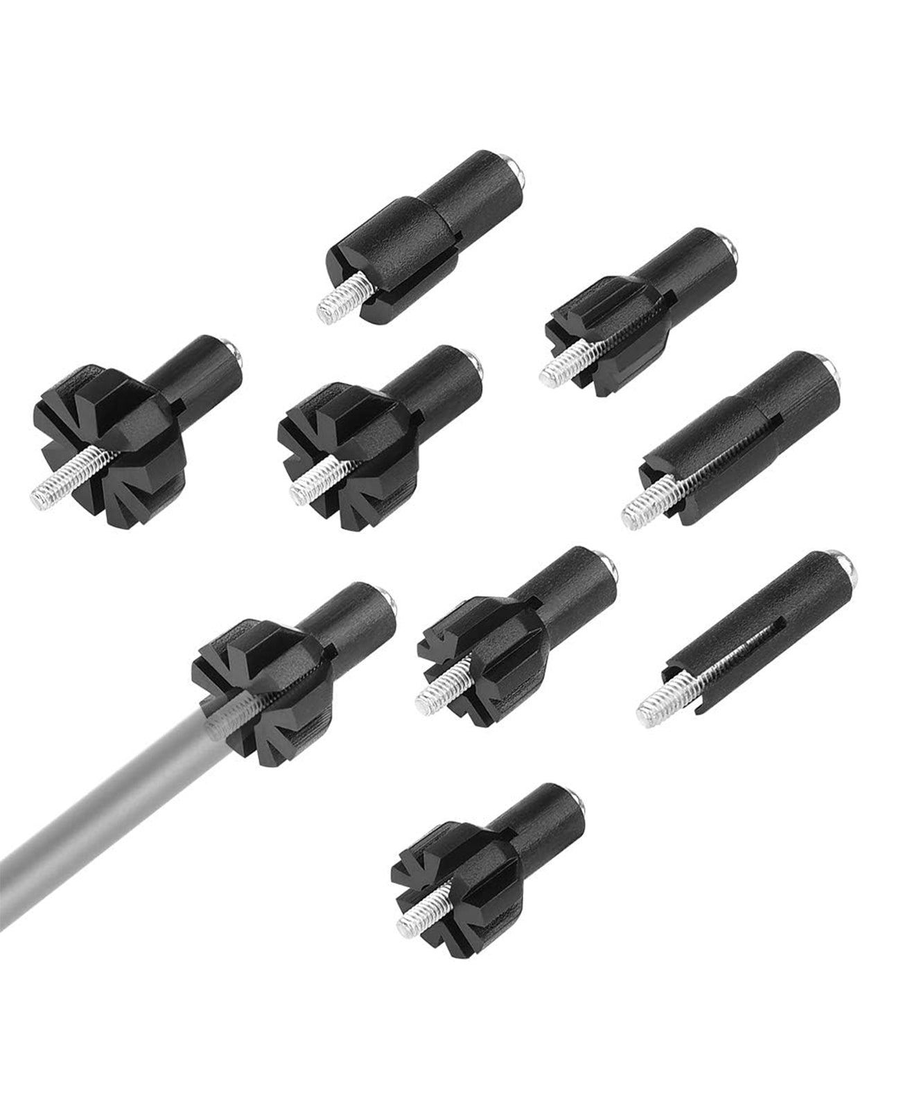 Boresighter's Adapters and Screws for 0.177-0.54 Calibers