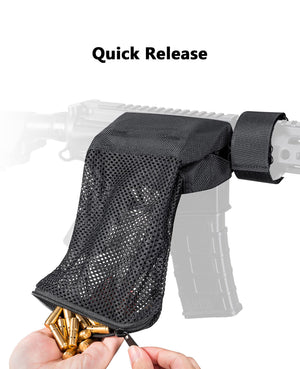 EZshoot Brass Shell Catcher Cartridge Collector with Zippered Bottom