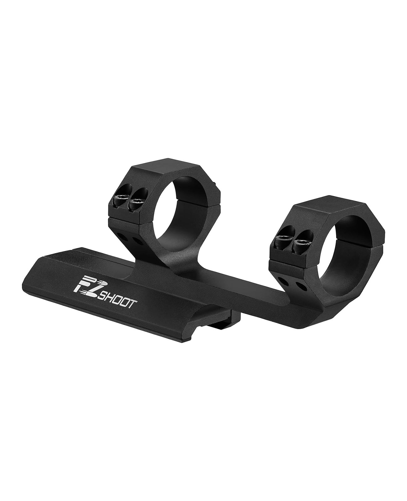 EZshoot Cantilever Offset Scope Mount Dual Ring for Picatinny Rail