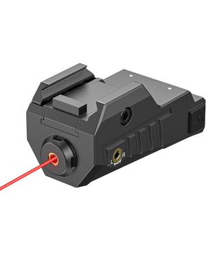 EZshoot Compact Green/ Red Laser Sight for Pistol with Adjustable Slide Rail