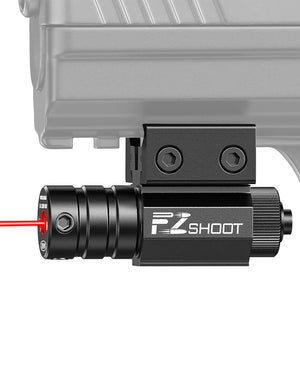 EZshoot Tactical Red Laser Sight Comes with Mount for 11mm and 20mm Picatinny Rail