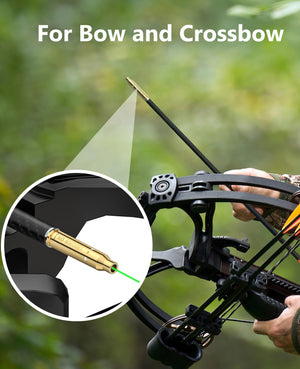 EZshoot Red Laser Bore Sight for Bow and Crossbow Accurate Shooting Best Laser Boresighter
