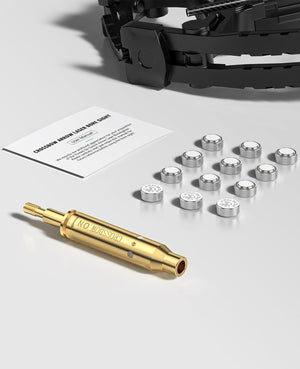 Best Bore Sight for Crossbow Red Grenn Laser Bore Sight with 4 Sets of Batteries