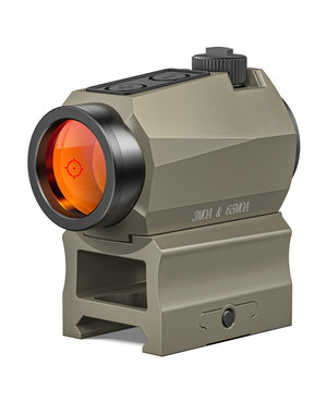 EZshoot 1x20mm Red Dot Scope Optics, 3moa &65moa in sand