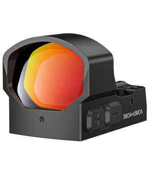 EZshoot Multi Reticle Green Dot Sight, 3moa+45moa in red dot