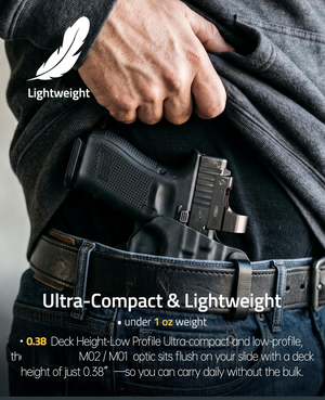 EZshoot Dot Sight, 3deck height-low profile ultra-compact and low-profile in red dot